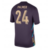 Camisa de time de futebol Inglaterra Cole Palmer #24 Replicas 2º Equipamento Europeu 2024 Manga Curta